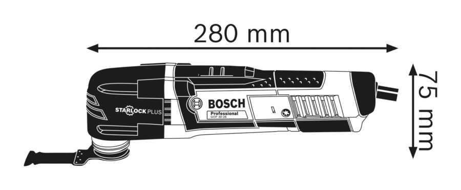 BOSCH GOP 30-28 Multi-Cutter 0601237000 - 3