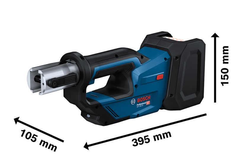 BOSCH GPT 18V-19 Akumulatorski alat za presovanje - Solo, L-Boxx 06019M2001 - 3
