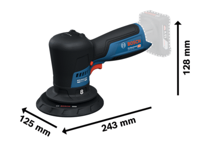 Brusilica za poliranje GPX 12V-125 - 3