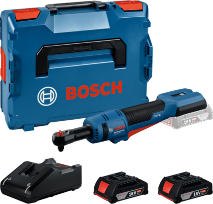 BOSCH Akumulatorski ključ sa čegrtaljkom GRC 18V-60 + 2 x akumulator GBA 18V 2.0Ah + GAL 18V-40 Professional 06019N8002 - 1