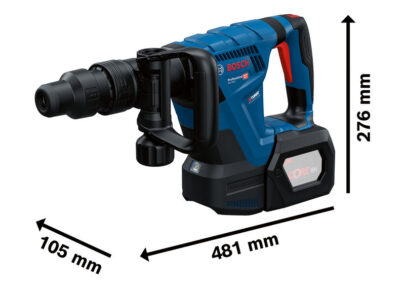 Akumulatorski elektro-pneumatski čekić za štemovanje sa SDS max prihvatom  GSH 18V-5 - 3