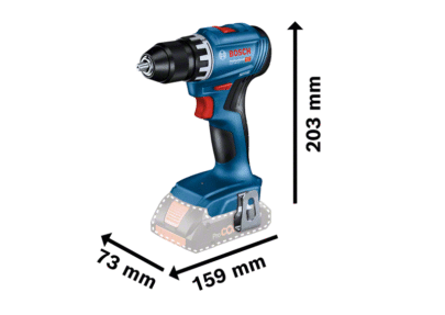 Komplet od 3 alata od 18V: GSR + GWS + 2×4,0 Ah + GAL - 5