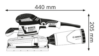 Vibraciona brusilica/šlajferica GSS 280 AVE Professional - 2