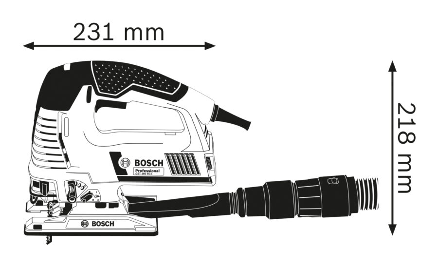 BOSCH GST 160 BCE Ubodna testera 0601518000 - 3