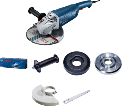 Ugaona brusilica GWS 2200-230P Professional - 1