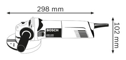 Ugaona brusilica GWS 1400 Professional - 2