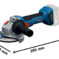 Komplet od 3 alata od 18 V: GSR + GWS + GBH + 2 x GBA 18V 4.0 Ah + GAL 18V-40 - 8