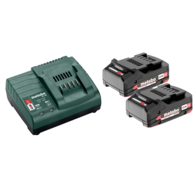Metabo Basic Set baterija 2×2.0Ah 18V i punjač SC 30 - 1