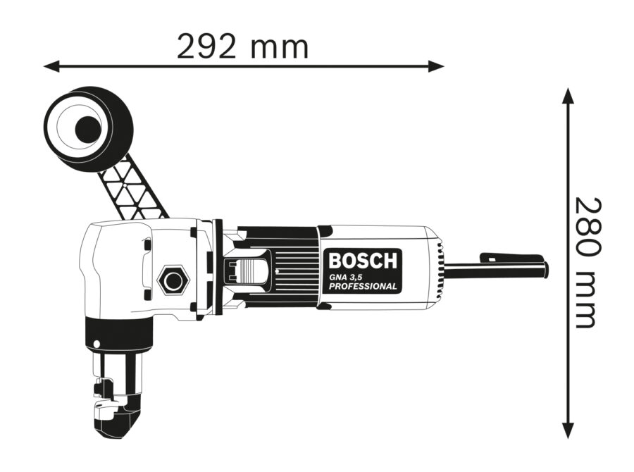 BOSCH GNA 3,5 Grickalica za lim 0601533103 - 2