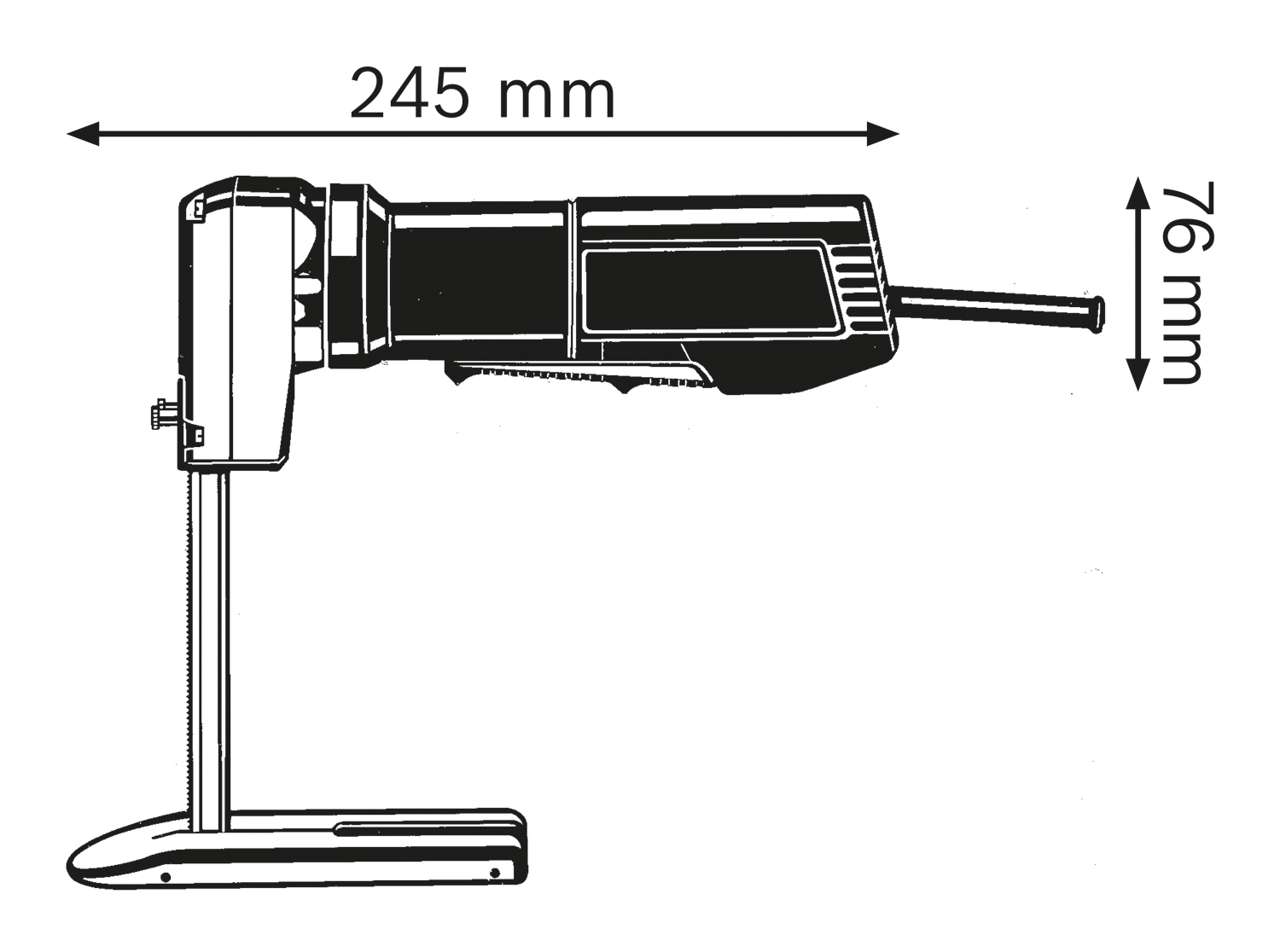 BOSCH GSG 300 Testera za penaste materijale 0601575103 - 2