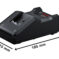 Komplet od 3 alata od 18 V: GSR 18V-45 + GBH 18V-22 + GWS 18V-8 + GBA 2.0 Ah + GBA 4.0 Ah + GAL 18V-40 + torba - 6