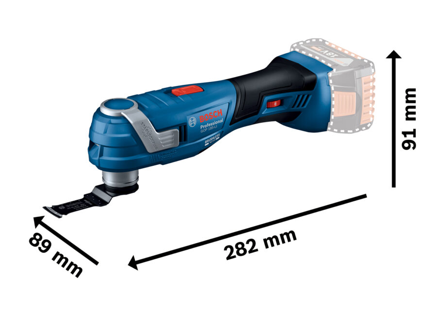 BOSCH GOP 185-LI Višenamenski alat - Solo 06018G2020 - 3