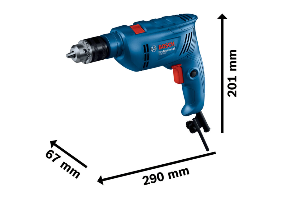 BOSCH GSB 600 Vibraciona bušilica 06011A0321 - 3