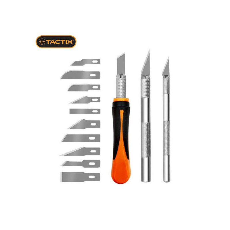 TACTIX Set 16del.skalpeli sa nožićima hobby - 3
