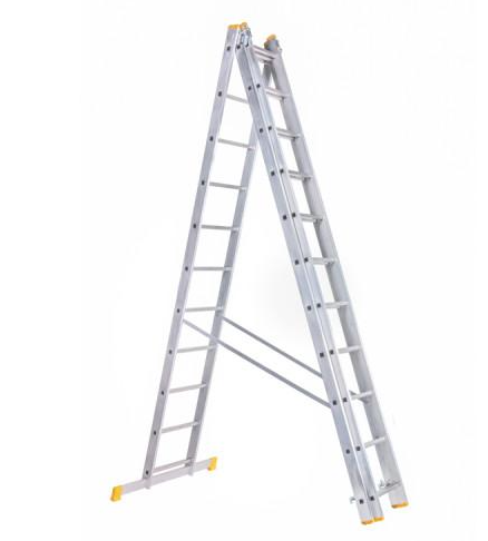 BOMBER Merdevine aluminijumske 3 x 11 077100 - 2