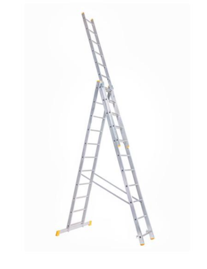 BOMBER Merdevine aluminijumske 3 x 11 077100 - 1