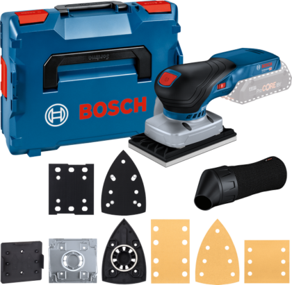 BOSCH GSS 18V-13 Akumulatorska vibraciona brusilica/šlajferica, Solo, L-Boxx 06019L0101 - 1