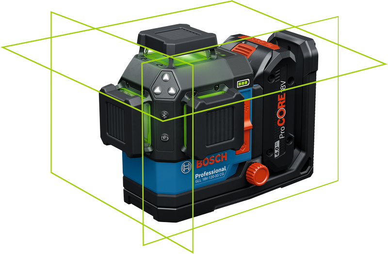 BOSCH GLL 18V-120-33 CG Laser za linije 0601065101 - 11