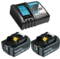 Makita SET 8 – 2 baterije 18V 5.0Ah BL1850B + punjač DC18RC - 1