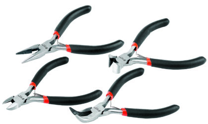 TACTIX Set 4 kom. klešta i sečica mini - 1