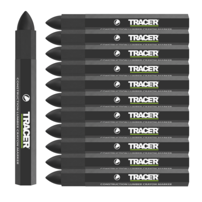 Set od 12 voštanih markera – crni - 1