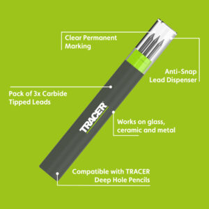 TRACER ALPC1 Grafitne mine sa karbidnim vrhom – set od 3 komada - 5