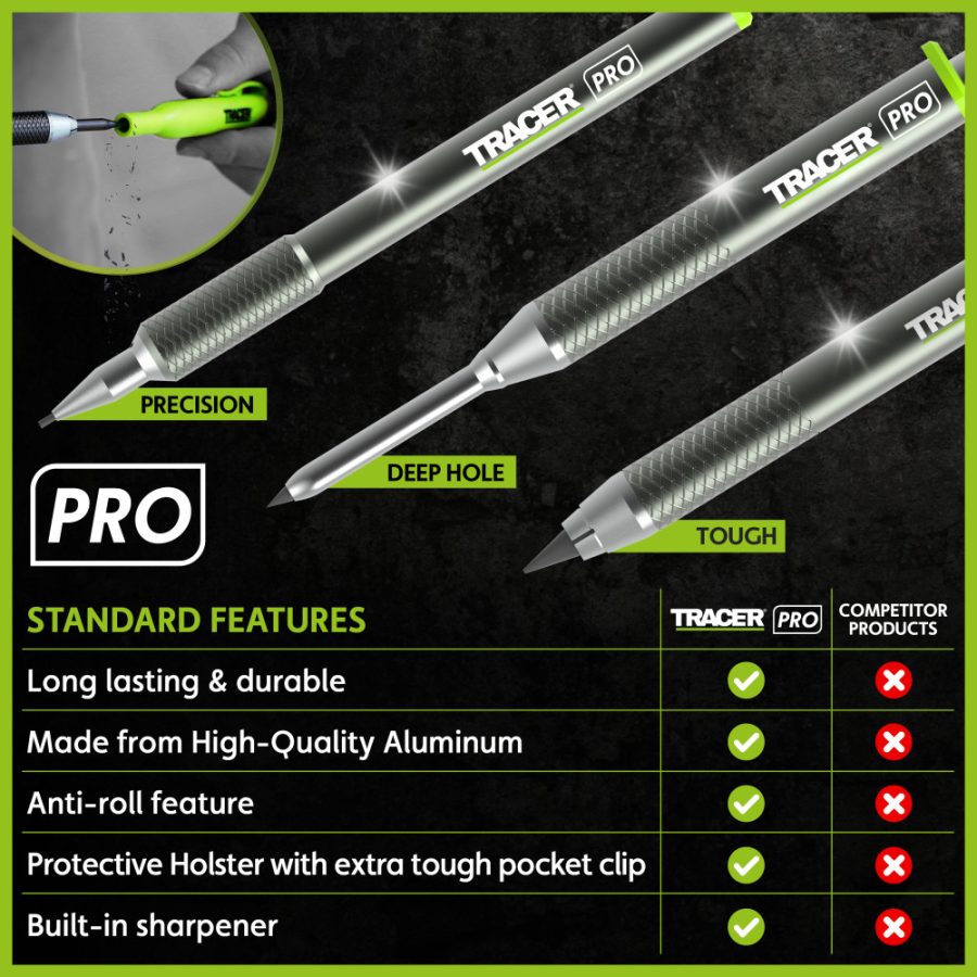 TRACER AMK5-PRO Profesionalni komplet od 5 markera sa kutijom za skladištenje - 6