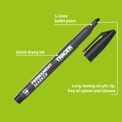 Trajni permanentni marker – crni - 3