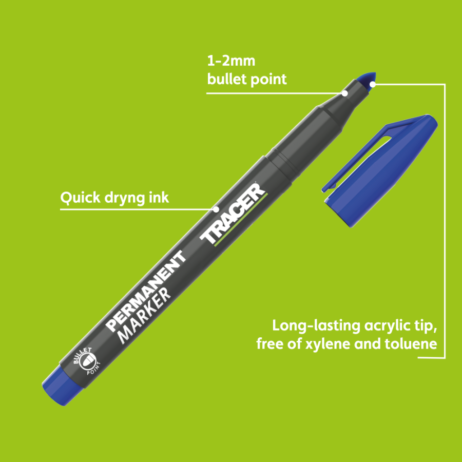 TRACER APM2 Trajni permanentni marker – plavi - 2