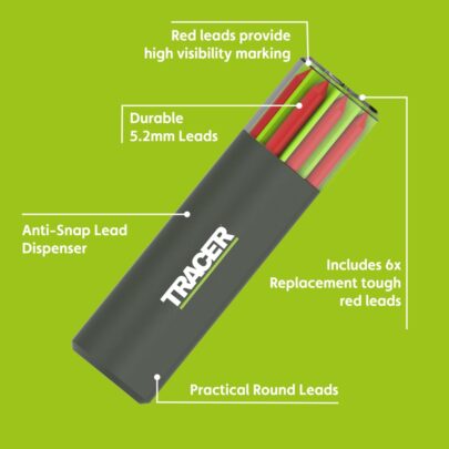 TRACER Tough set od 6 rezervnih mina – crvene ATPL2 - 4