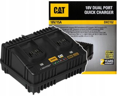 CAT punjač DXC152 dual 18V - 1