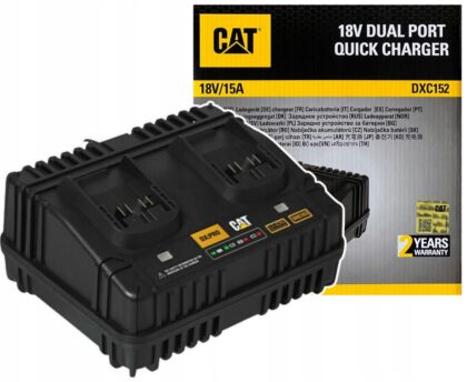 CAT DXC152 punjač dual 18V - 1