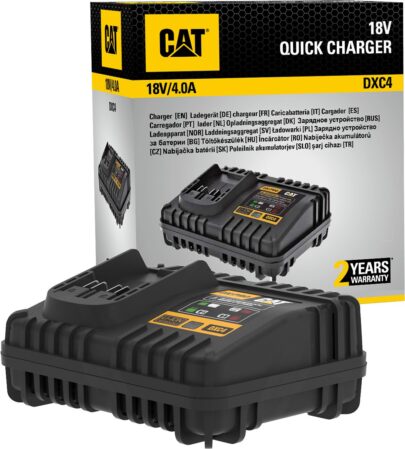 CAT punjač DXC4 18V - 3