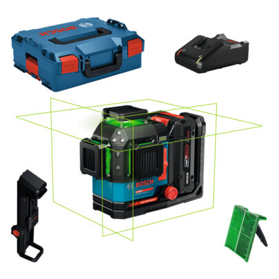 Laser za linije EXPERT EXLL18V-120-33CG (1 X EXBA 18V-40, GAL 18V-40, DK20, Ciljna ploča, L-BOXX) - 1