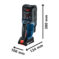 Detektor EXPERT D-tect 18V-200-17C - 5