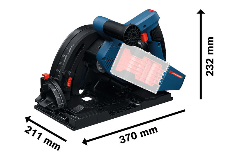 BOSCH EXKT18V-52G (Solo, L-BOXX) Akumulatorska testera za uranjanje BITURBO EXPERT 06016B4100 - 4