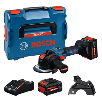Akumulatorska ugaona brusilica sa sistemom X-LOCK EXPERT EXWX18V-15S (2xEXBA18V-80, EXAL18V-160, L-BOXX) - 1