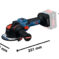 Akumulatorska ugaona brusilica sa sistemom X-LOCK EXPERT EXWX18V-15S (Solo, L, 125mm) - 5