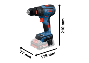 BOSCH EXSB18V-90 (Solo, L-BOXX) Akumulatorska vibraciona bušilica-odvrtač EXPERT 06019R3100 - 5