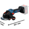 Ugaona brusilica EXPERT EXWS18V-15S (2 X EXBA18V-80, EXAL18V-160, L-BOXX) - 2