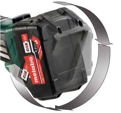 Aku. ugaona brusilica W 18 LTX 125 Quick SET - 3