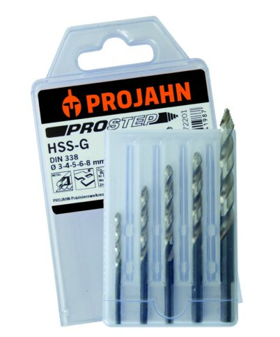 PROJAHN DIN 338 Burgije za metal HSS-G Prostep 3-4-5-6-8 - 1