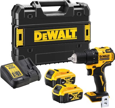 DeWALT DCD708P2T aku bušilica zavrtač 18V XR bez četkica, 2x5Ah baterije + punjač - 1