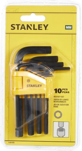 STANLEY imbus ključevi 1.5-10mm – set 10 kom - 1