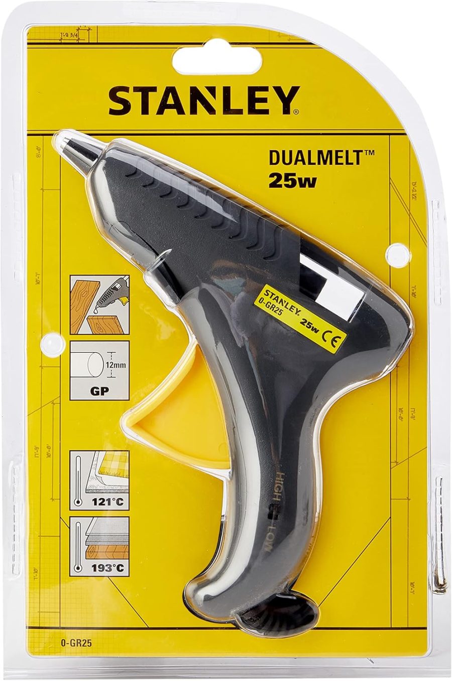 STANLEY 0-GR25 pištolj za lepak DualMelt - 4
