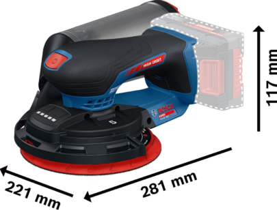 Akumulatorska ekscentar brusilica EXPERT EXEX18V-150-5 – Solo - 5