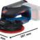 Akumulatorska ekscentar brusilica EXPERT EXEX18V-150-5 – Solo - 5