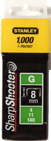 STANLEY klamerice TIP G /1000kom – 8mm - 1