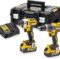 DeWALT DCK266P2T set od 2 alata 18V XR bez četkica TSTAK, DCD796 + DCF887 - 1