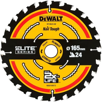 DeWALT DT10624 list kružne testere 165 x 20mm 24T ELITE - 1